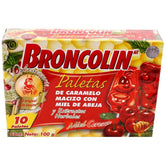 Broncolin Paleta 10G Cereza C/