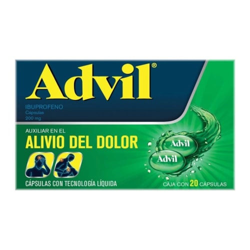 Advil Fast-Gel 200Mg Caps 20