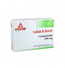 Valaciclovir Amsa 10comp 500mg