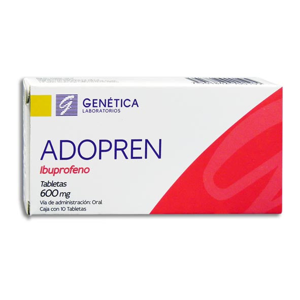 Adopren 600mg C/10t Ibuprofen