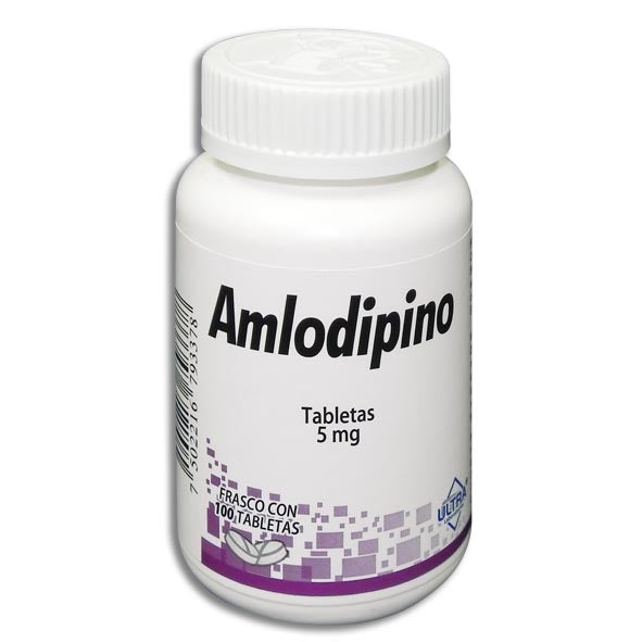 Amlodipino 5 Mg C/100 Tab Ultr