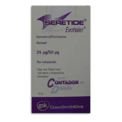 Seretide Evo Cd 25/50 Mcg Dos