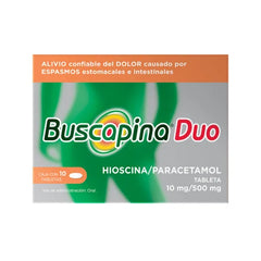 Buscapina 10Mg Duo 10 Tab