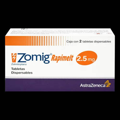 Zomig Rapimelt 2.5 Mg 2 Tab