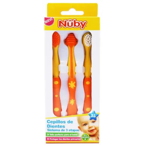 Cep Dental Nuby Aseo C/3 Pz