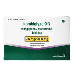 Kombiglyze Xr 2.5 1000Mg Tab56