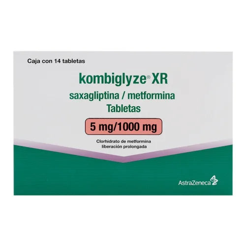 Kombiglyze Xr 5 1000Mg Tab 14
