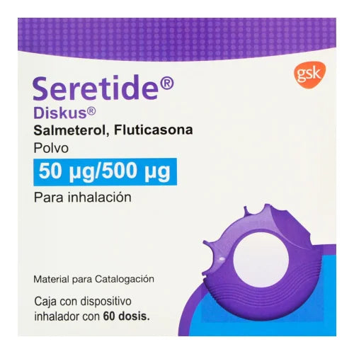 Seretide-Dis 50/500 Mg Dos 60