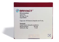 Briviact 50Mg Sol Iny Fa 10X5M