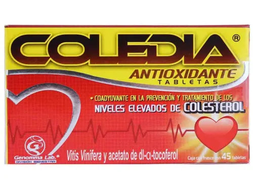 Coledia Antioxidan 30 Mg 45 Ta