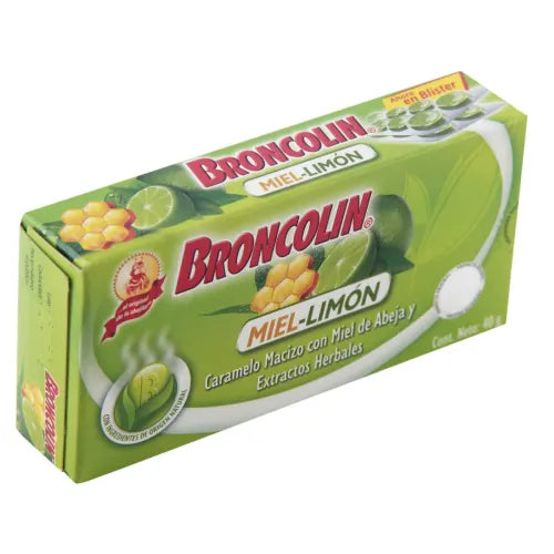 Broncolin 40G Caramelo Limon C