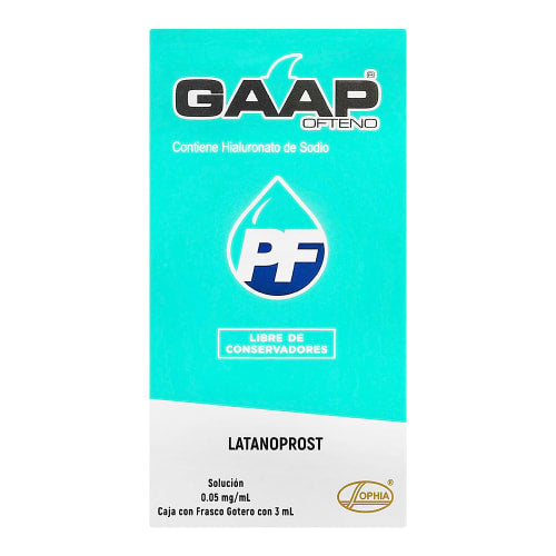 Gaap Ofteno Pf .05Mg/Ml Gts 3M