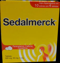 Sedalmerck 500/50/5 Mg Tab40 5