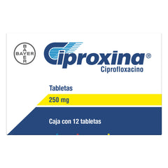 Ciproxina 250 Mg 12 Cpr