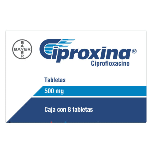 Ciproxina-Bp 500 Mg 8 Cpr