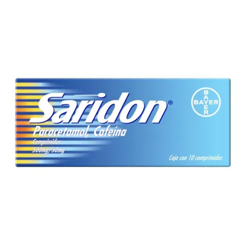 Saridon 500/50 Mg 10 Cpr