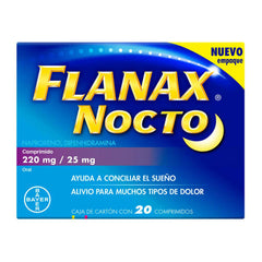 Flanax Nocto 220/25 Mg 20 Cpr