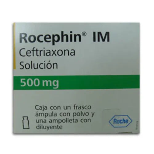 Rocephin I.M. 500 Mg Iny C 1