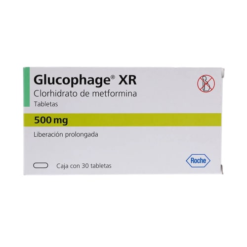 Glucophage Xr 500 Mg Tab 30