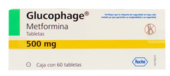 Glucophage 500 Mg Tab 60