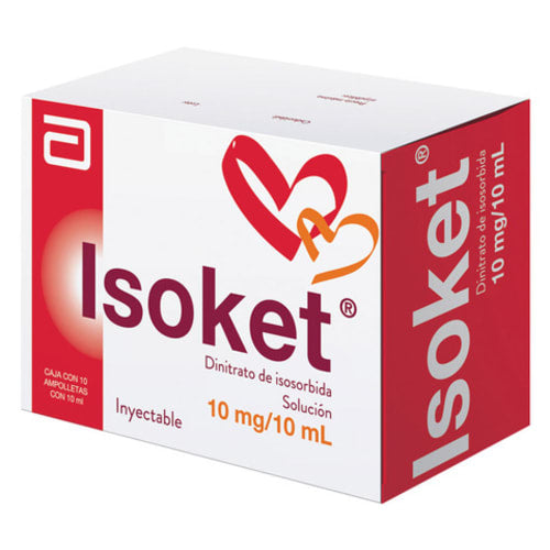 Isoket 10 Mg Sol Iny 10X10 Ml