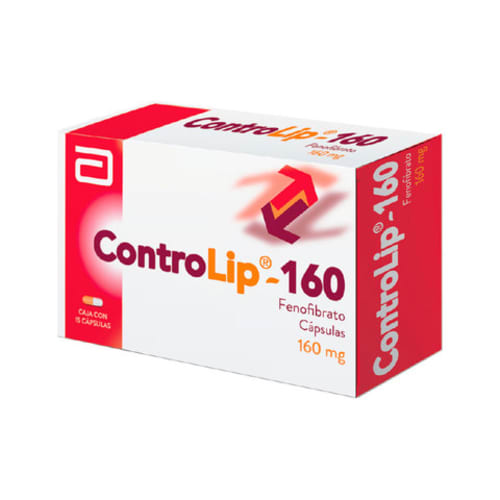 Controlip 160 Mg Caps 15