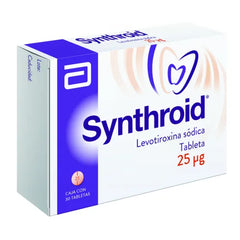 Synthroid 25 Mcg Tab 30