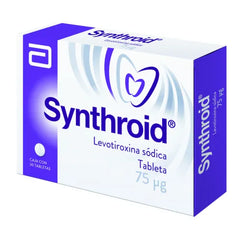 Synthroid 75 Mcg Tab 30