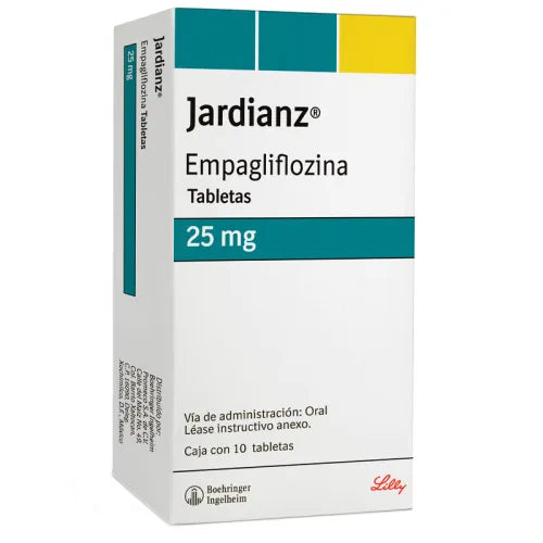 Jardianz 25 Mg Tab Recub 10