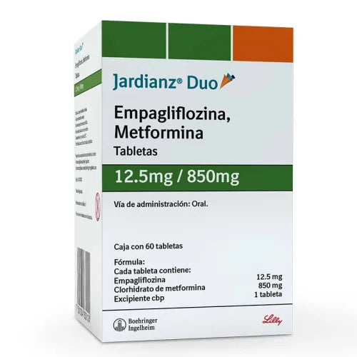 Jardianz Duo 12.5 850Mg Tab 60