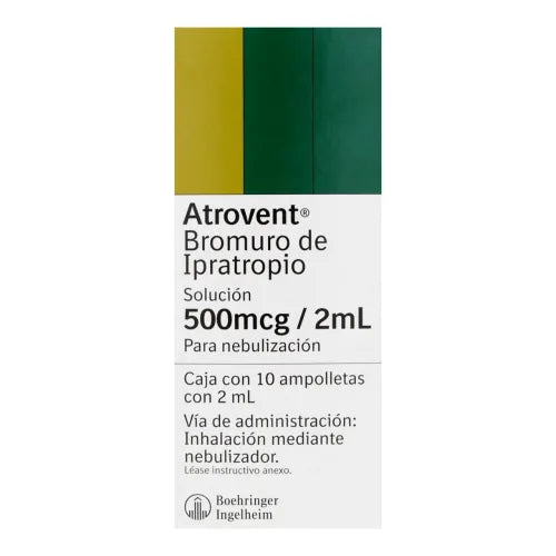 Atrovent 500Mcg Sol 10X2Ml