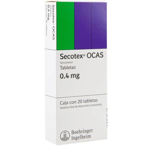 Secotex-Ocas 0.4 Mg Tab 20