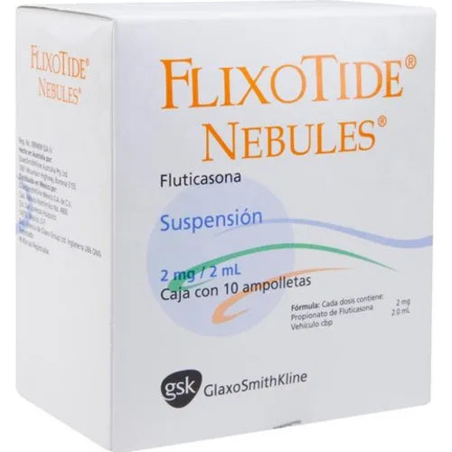 Flixotide Nebules 2Mg Amp 10X2