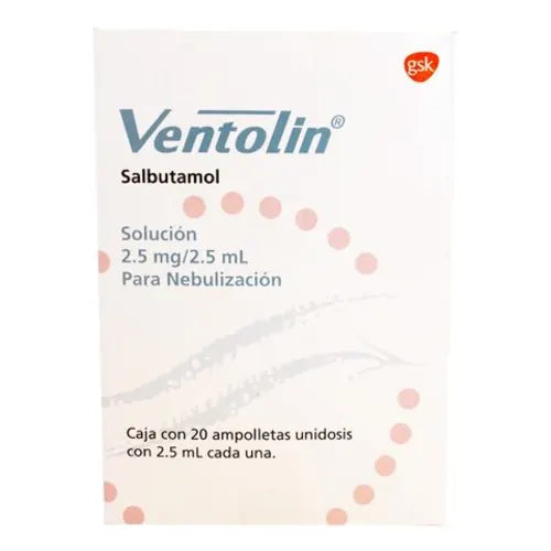 Ventolin 2.5Mg 2.5Ml Solneb Am