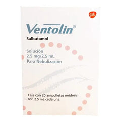 Ventolin 2.5Mg 2.5Ml Solneb Am