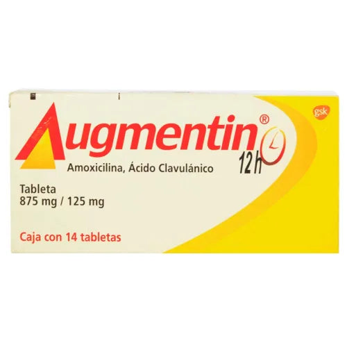 Augmentin 875 125Mg 12Htabs14