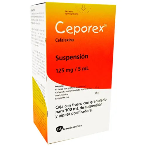 Ceporex 125 Mg Susp 100Ml ¥314