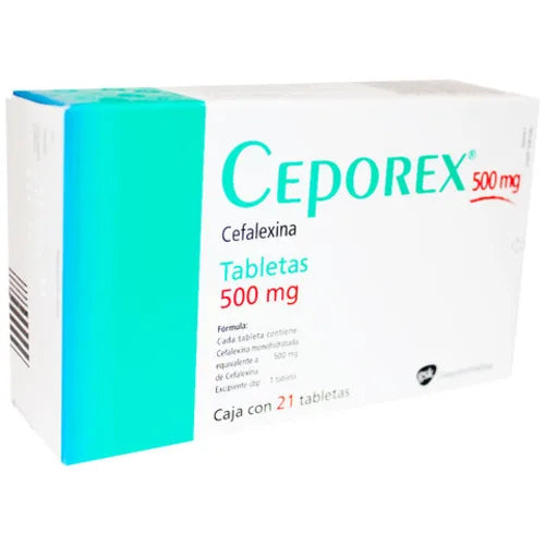 Ceporex 500 Mg Tab Recub 21