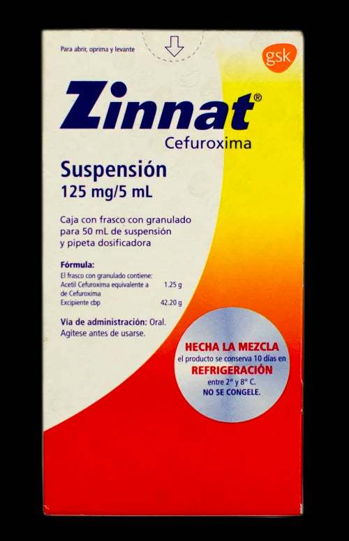 Zinnat 125 Susp 50 Ml
