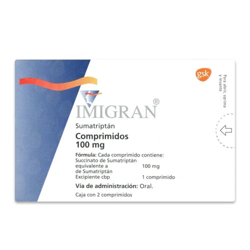 Imigran 100 Mg Tab 2 6281