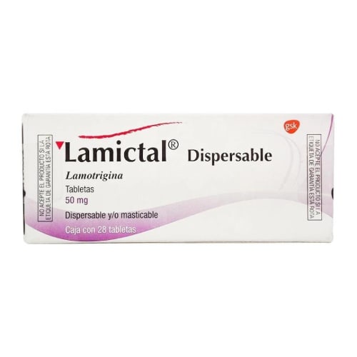 Lamictal 50Mg Disper Tab 28