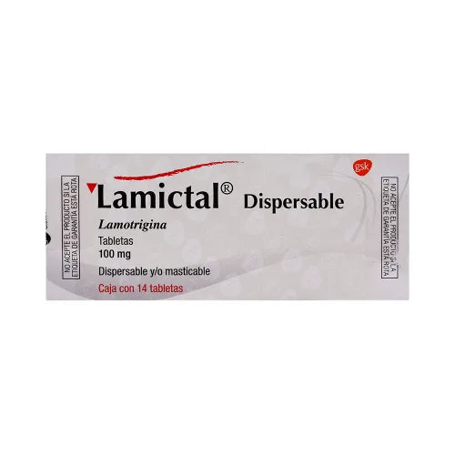 Lamictal 100 Mg Disper Tab 14