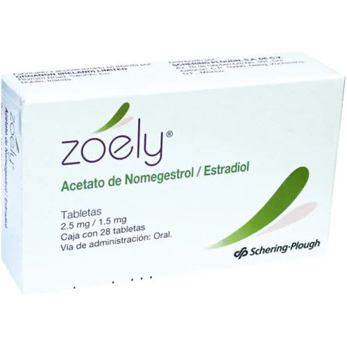 Zoely 2.5 1.5Mg Tab Oral C 28