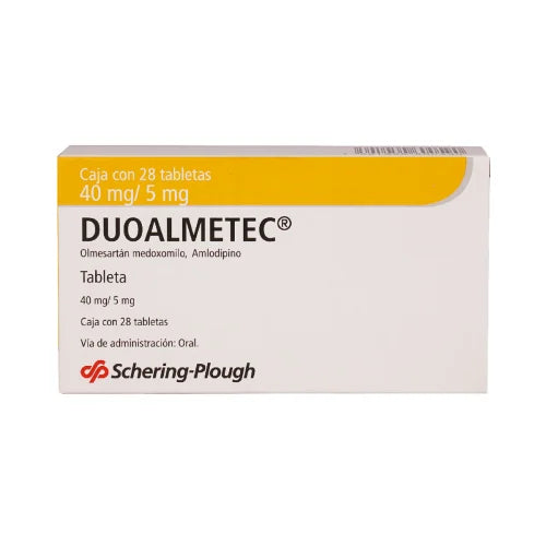 Duoalmetec 40/5 Mg Tab 28