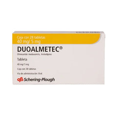 Duoalmetec 40/5 Mg Tab 28