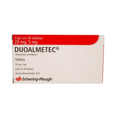 Duoalmetec 20/5 Mg Tab 28