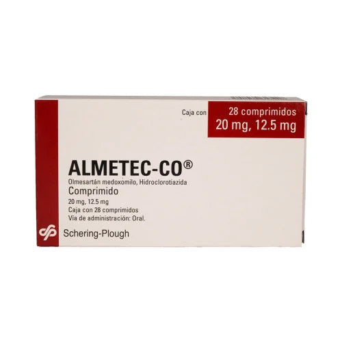 Almetec-Co 20/12.5 Mg Cpr 28