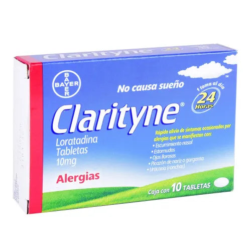 Clarityne 24Hrs 10 Mg Tab 10
