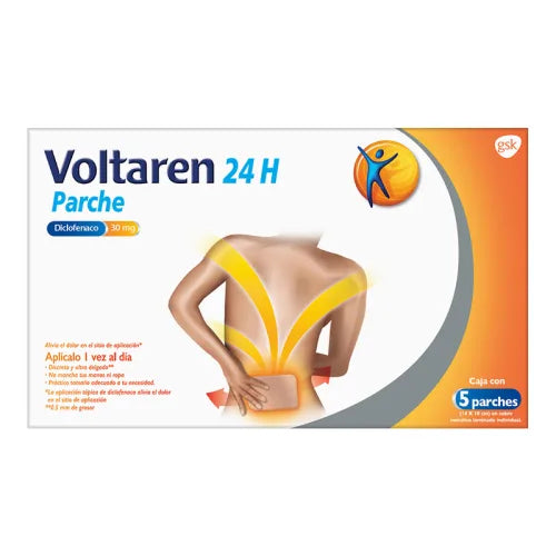 Voltaren 24H 30Mg 5 Parches