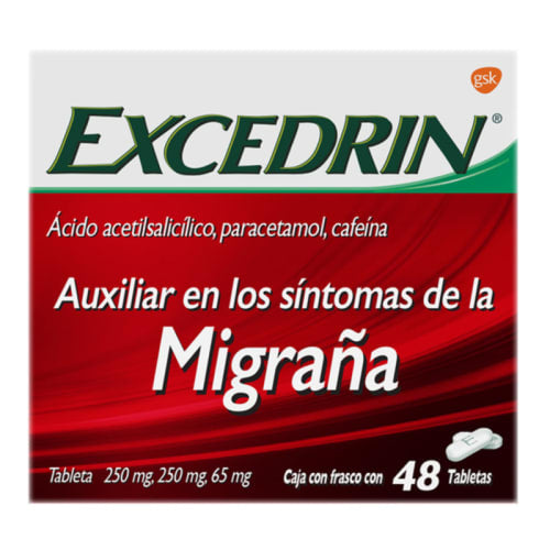 Excedrin 250/250/65Mg Mig24Tab